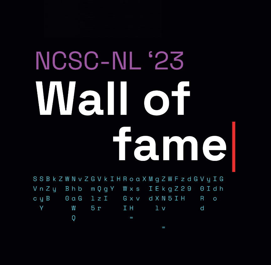 NCSC Hall of Fame 2023